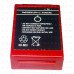 HBC 727 Zoomlion Junjin BA225030 FUB05AA 2100 mAh Battery